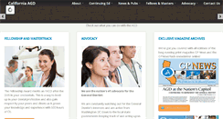 Desktop Screenshot of caagd.org
